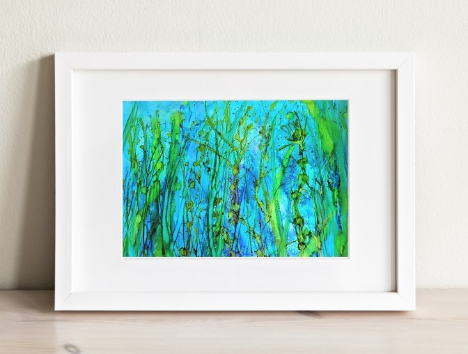 Framed Print of Seagrass #3